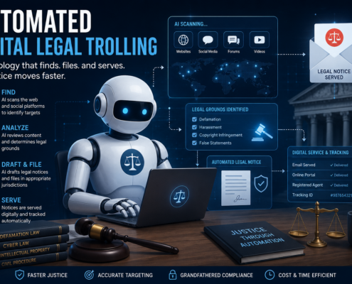automated digital legal trolling